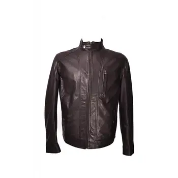 

Zerimar natural leather jacket for men casual style