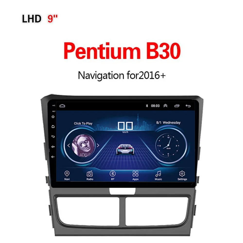 Lionet gps навигация для автомобиля FAW Pentium B30,+ 9 дюймов LF2002X - Размер экрана, дюймов: WIFI 1G16G