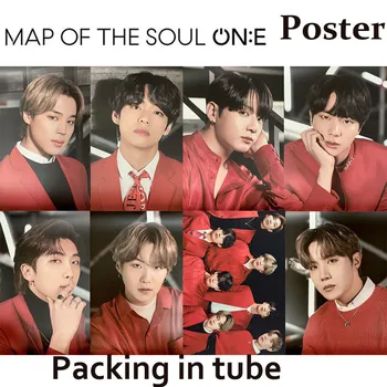 KPOP MAP OF THE SOUL ON:E 2pcs/pack Poster Room Stickers JIMIN JIN SUAG J-HOPE JUNG KOOK Bangtan Boys Fans Collection hope collection накидка