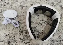 Masajeador eléctrico de cuello y pulso para espalda, 6 modos de Control de potencia, calefacción por infrarrojos, herramienta para aliviar el dolor, máquina de relajación para el cuidado de la salud