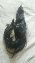Soowee-Cola de Caballo de capas largas, extensión de cabello sintético, coleta rubia, coleta Flexible, postizos colitas