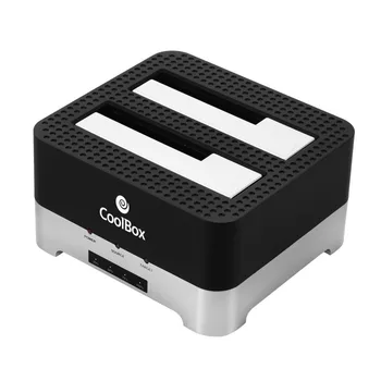

Dock Coolbox COO-DUPLICAT2 Dual Bay Dupl HDD 3.5 "2.5" USB 3.0