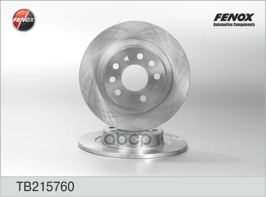 Диск Тормозной Задний Opel Astra H, Zafira B Tb215760 FENOX арт. TB215760
