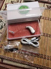 Rechargeable Digital Hearing Aid Severe Loss Invisible BTE Ear Aids High Power Amplifier