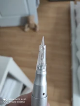 Agujas de tatuaje 1P con número de lote, esterilizadas, maquillaje permanente, labios, cejas, Cartucho de Agujas para tatuaje