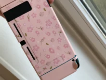 Funda bonita para Nintendo Switch, accesorios de carcasa suave de TPU, colorida, 2021