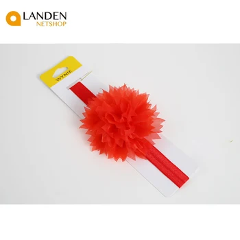 

Hot sale baby girl ribbon elastic for the hair children clothing for the head band flowers headband baby accessories