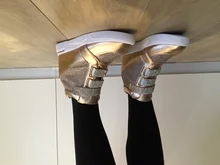 Classic Sneakers Wedges Outdoor-Shoes Breathable Sports Woman Solid Zapatos-De-Mujer