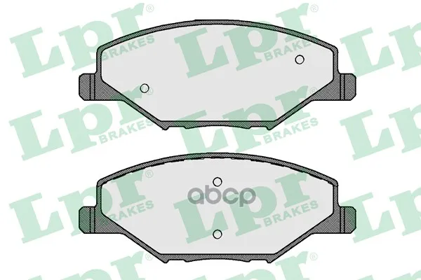 Колодки Тормозные Vw Polo(Rus) 11-/Skoda Fabia 11- Передние Lpr 05p1795 Lpr арт. 05P1795
