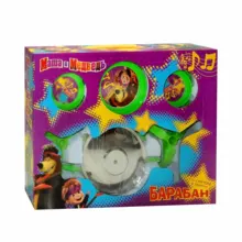 Барабан GT8746 свет,звук,бат, Маша иМедведь 1170509