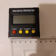 Mini transportador digital de 360 grados, inclinómetro, caja de nivel electrónico, herramientas de medición de base magnética