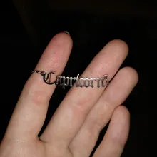 Collar con colgante para niños y mujeres, Gargantilla de 12 Constelaciones, horóscopo, estrella, signo del zodiaco, Aries, Leo, 12, regalo de Navidad