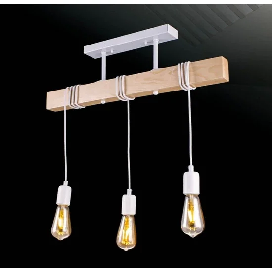 

Single Wooden Pendant Chandelier
