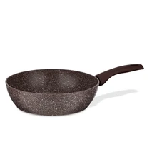 Сковорода без крышки Moulinvilla BS-26-DI(Диаметр 26 см, антипригарное покрытие, для всех типов плит