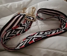 Correa de bolso de colores para mujer, correas anchas para bolsos, asas, accesorios para bolso, Asa de nailon, correa de hombro, bolso W219