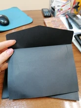 Sobres de papel clásicos de 10/20 piezas, Sobres de papel blanco y negro Kraft en blanco para ventana, sobre de invitación de boda