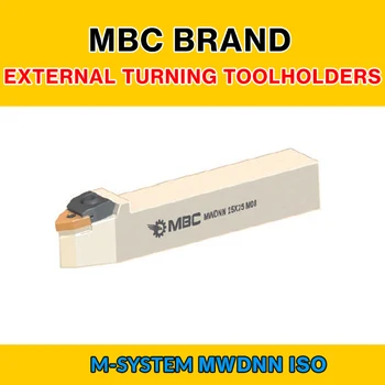 

MWDNN 004 ISO M-SYSTEM EXTERNAL TURNING TOOLHOLDERS LEFT/RIGHT MWDNN 25X25 M08