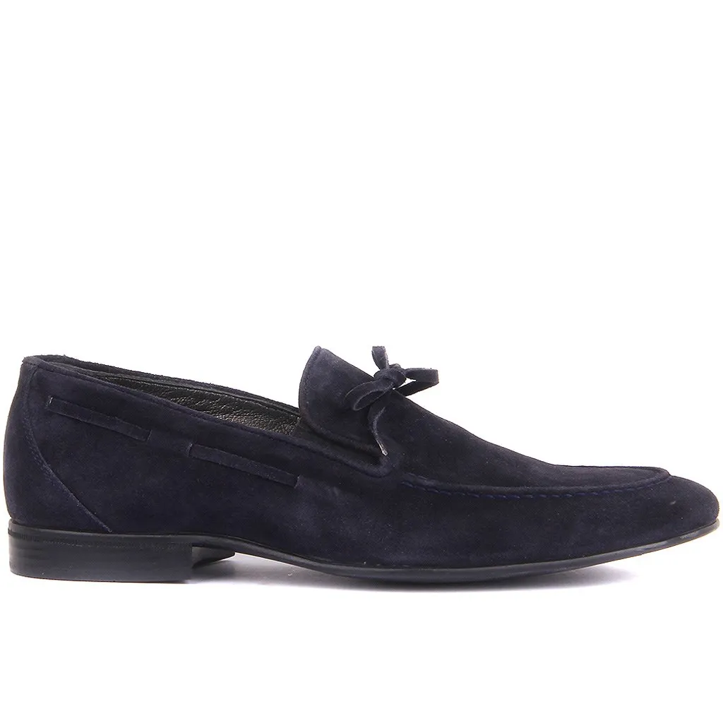 

Sail Lakers-Navy Blue Suede Men Casual Shoes
