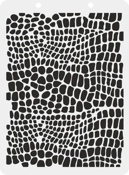 

Stencil "snake skin 2", "Craft Premier", 12,5 х17 cm ", item No. V0057