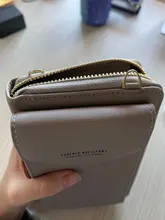 Forever baellerry-cartera cruzada vertical para mujer, monedero móvil con cremallera, 2019