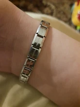 PULSERAS CON abalorio de acero inoxidable para hombre y mujer, joyería a la moda, brazalete corporal, precio al por mayor, novedad de 2019