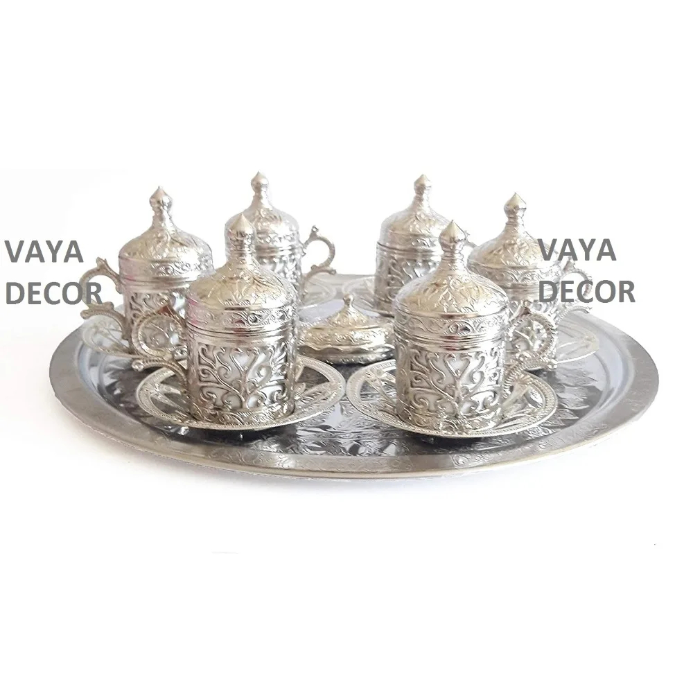 3-turkish coffee set of 6 - arabic coffee sets-cups set-