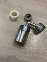 Aireador de grifo giratorio de 720 grados, cabezal de pulverización Universal para filtro de salpicaduras, boquilla de ahorro de agua para cocina, pulverizador de latón móvil