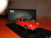Coche de aleación estático de alta simulación, vehículo modelo de Metal CON CAJA Original, 1:43, 1970, 917K, 1964, 901