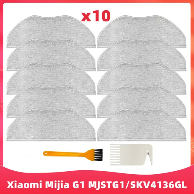 Replacement For Xiaomi Mijia G1 MJSTG1 SKV4136GL Mi Robot Vacuum Mop Essential Cleaner Parts Main Side Brush Hepa Filter Mop Rag Set L