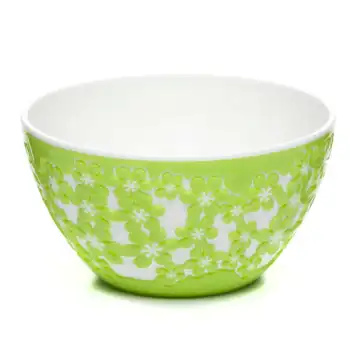 

Salad Bowl round without lid Dolce Vita 0,5 liters (white-green.)