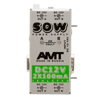 

Psdc12-2 sow PS-2 power supply module dc-12v 2x100ma, AMT Electronics