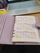 Carpeta de archivos recargable para Notebook, funda para Bloc de notas, carpeta de cuero, suministros de oficina, novedad