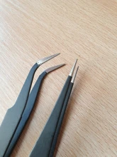 Pinzas de cejas de acero inoxidable, para maquillaje, 2021 negro, multiusos, herramientas para decoración de uñas