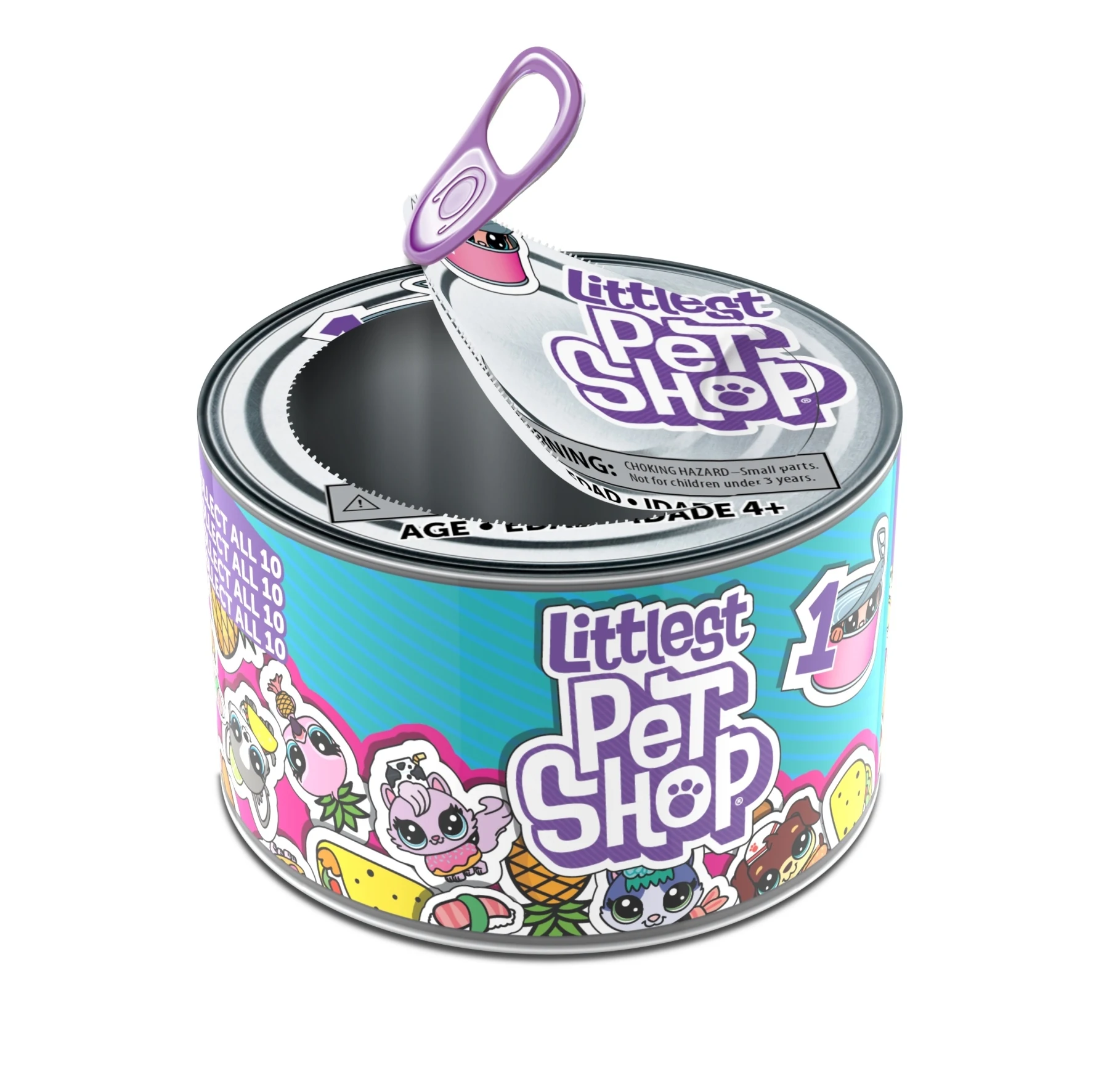 Littlest Pet Shop Игрушка сюрприз &quotПет в консервной банке&quot LPS|Игровые фигурки и