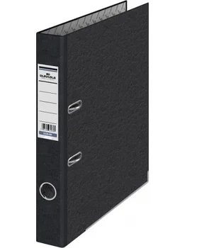 

Folder-recorder made of marble cardboard A4, spine 50mm assorted