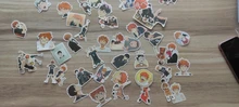 Haikyuu japonés, 10/30/50 Uds. Pegatinas de Anime para voleibol, pegatinas impermeables para equipaje de ordenador portátil, maleta para guitarra, teléfono