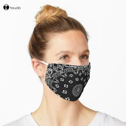 Classic Bandana Style (BLACK version)Mask Face Filter Pocket Cloth Reusable Washable