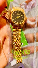 Marca CHENXI-relojes de negocios de acero inoxidable para hombre y mujer, accesorio de lujo, resistente al agua, de cuarzo, dorado