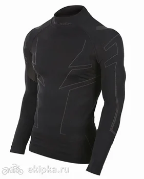 

Brubeck men's Turtleneck Cooler, black (M)