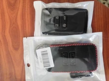 Funda protectora de cuero para llave de coche Renault Koleos Kadjar, carcasa protectora para llave remota, nuevo diseño, para Renault Koleos Kadjar 2016 2017 2018 2019