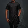 Mbam African Set Short Sleeve Two-piece Outfit Men