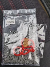 Diamantes de imitación de hierro sobre diamantes de imitación para ropa, piedra de Cristal AB HotFix, SS6 SS10 SS16 SS20 SS30, rosa brillante