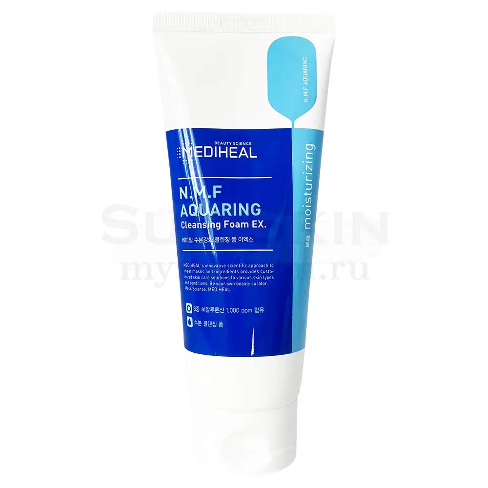 Mediheal N.M.F Aquaring Cleansing Foam Увлажняющая пенка для умывания лица с натуральным фактором