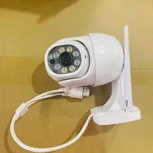 Cámara IP de seguridad PTZ de 5MP para exteriores, videocámara inalámbrica de 1080P con Wifi, Zoom Digital 4X, detección humana de IA, seguimiento automático, P2P