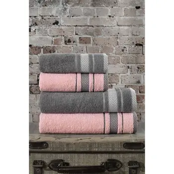 

Nakkısh Cotton 4'lü Towel Set-Nare