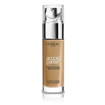 

THE REAL PARIS - Perfect Accord Fluid Foundation 7.D Golden amber-30 ml