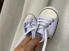 Zapatillas de deporte clásicas de lona para bebé, niño y niña, con estampado de estrellas, primeros pasos, zapatos antideslizantes para bebés recién nacidos