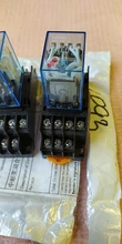 Electromagnetic-Relay Base Din-Rail-14-Pins MY4NJ AC220V Coil DC12V 4NC 4NO Small 1set