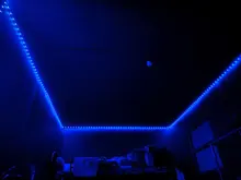 Infrarrojos/Bluetooth/WiFi LED luces de tira RGB 5050 2835 lámpara Flexible cinta con diodo DC 12V 5M 10M Control Remoto + adaptador
