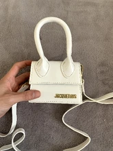 Jacquemus-Mini bolsos cruzados para mujer, bolso de marca famosa, de diseñador de lujo, con patrón de cocodrilo, 2021